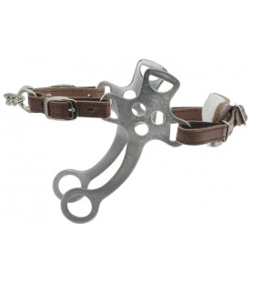 Metalab Hackamore acier chromé